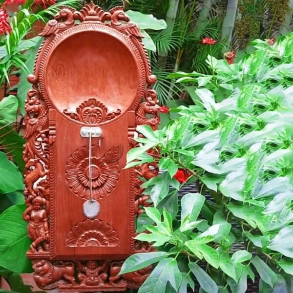 Chettinad Traditional Wooden Coconut Scraper