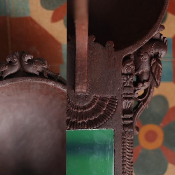 Chettinad Traditional Wooden Coconut Scraper